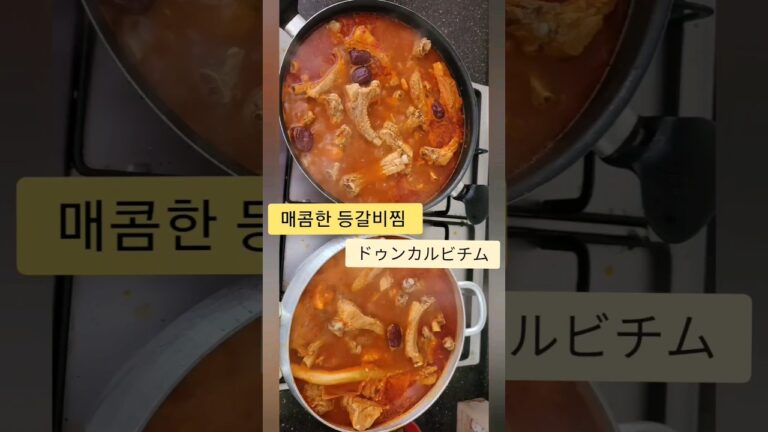 #등갈비찜 #5kg #ドゥンカルビチム #スペアリブ  #韓国料理 #shorts