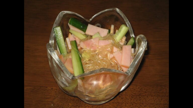 （かなり適当？）中華風春雨サラダを作ってみた