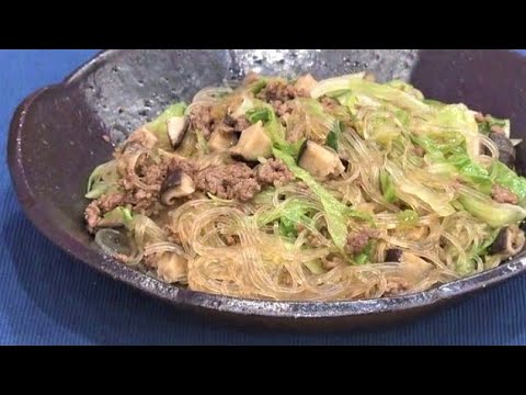 レタス麻婆春雨