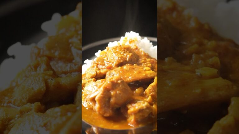 自炊ランキング1位のチキンカレー(辛口) #shorts #curry