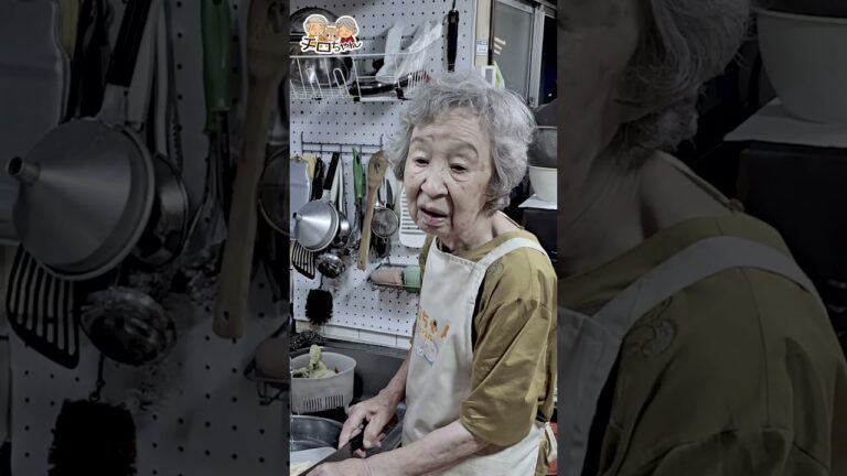 91歳ばあちゃんの料理 ばあちゃん流 ゴーヤの佃煮。＃shorts