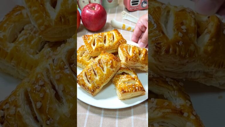 冷凍パイシートで作る簡単アップルパイ🍎 #cooking #簡単スイーツ #recipe #cake #hiromarucooktv