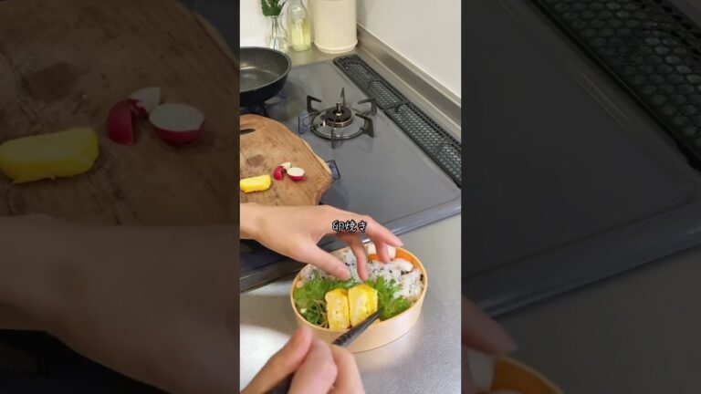 お弁当作り〜しらす混ぜご飯〜 #shorts