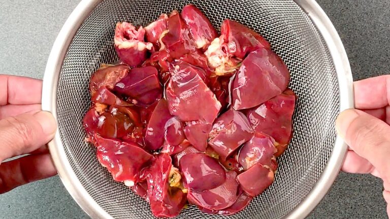 鳥レバーの下処理