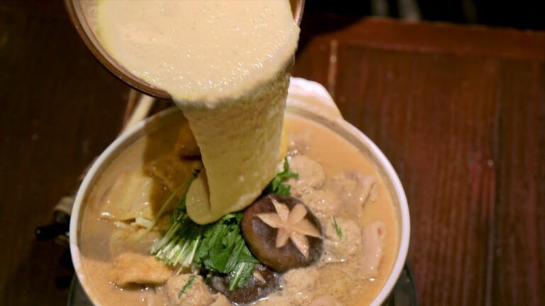 【たっぷりかけて】とろ〜り濃厚とろろ鍋