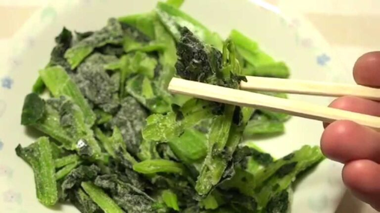 ダイエット方法の基本。ほうれん草！食品カロリーを知る。100ｇ約20cal 炭水化物約3ｇ低カロリー食品