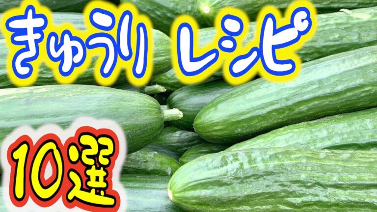 【きゅうりを大量消費】和え物から温かい料理まで♪ 超簡単でクセになるレシピ10品