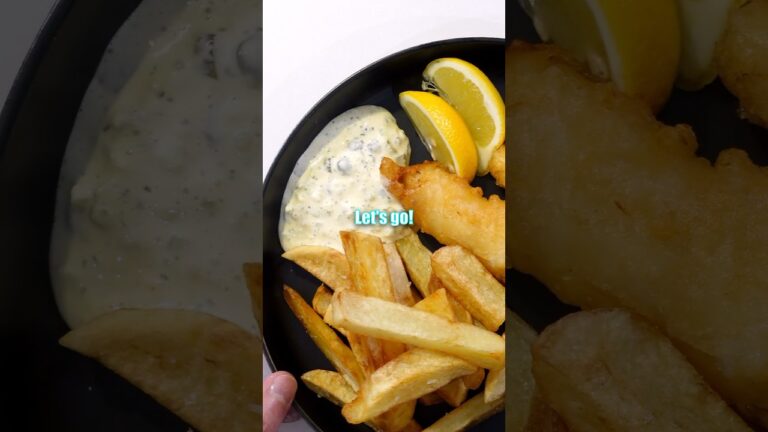 何でも揚げ物、魚料理に合うイギリスのソースの作り方！