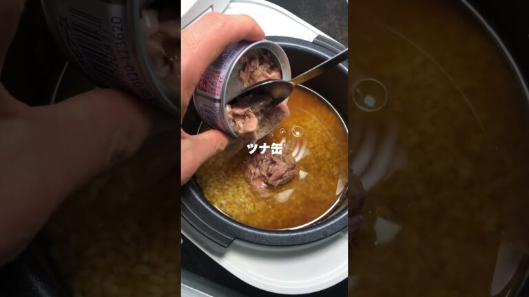 【ダイエットレシピ】ツナとひじきの炊き込みご飯が美味しすぎた。#dietfood