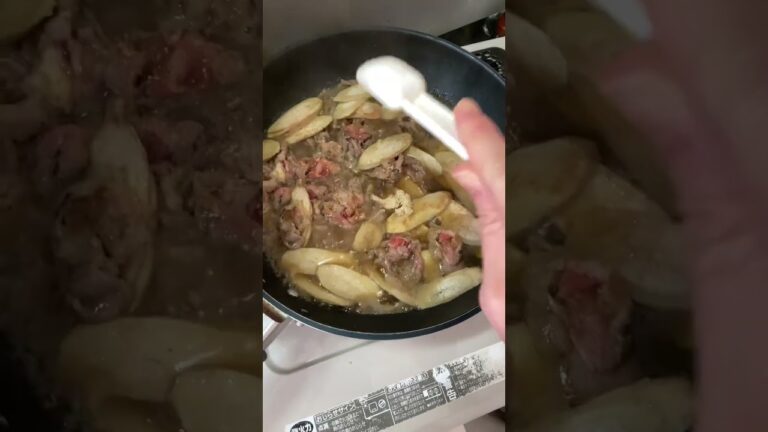 牛ゴボウのしぐれ煮🐮