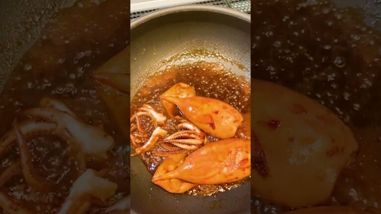 【Twitterでバズった】屋台風イカ焼きを作ったら旨すぎた！#Shorts