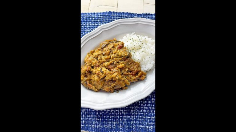 【ヒルナンデスで紹介した】ナスとトマトの無水カレー #shorts
