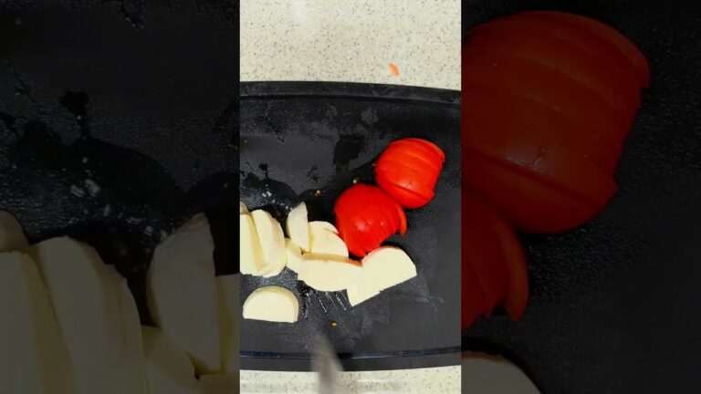 和風カプレーゼが意外な旨さ