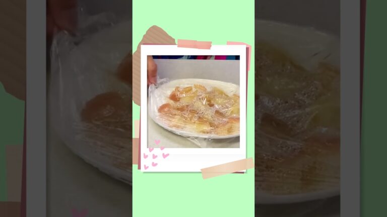 【ダイエットスイーツ】レンジで簡単！冷んやりリンゴのコンポート🍎　chilled apple  #shorts