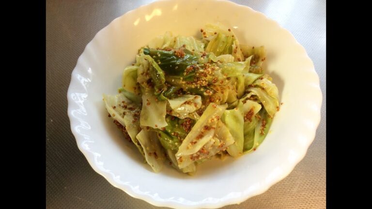 キャベツのマスタードマリネ