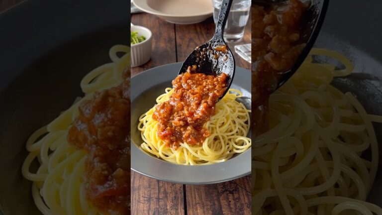 【うちの子絶賛】お肉たっぷりのミートソース