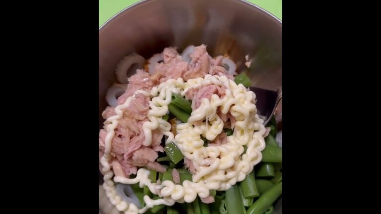 ちくわといんげんで簡単おかず
