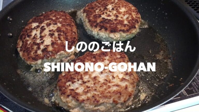我が家はヘルシーに豆腐ハンバーグといきますよ