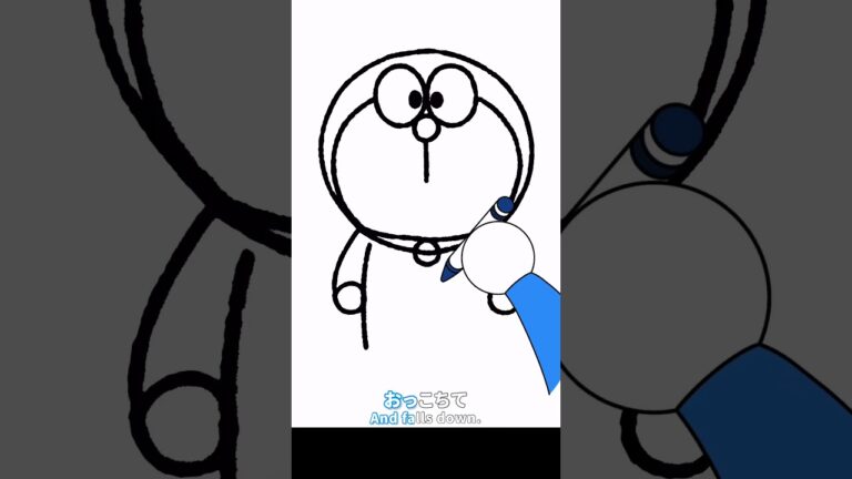 【最後まで見ないで】絵描き歌で描いてみたら…｜Drawing with a Drawing song...