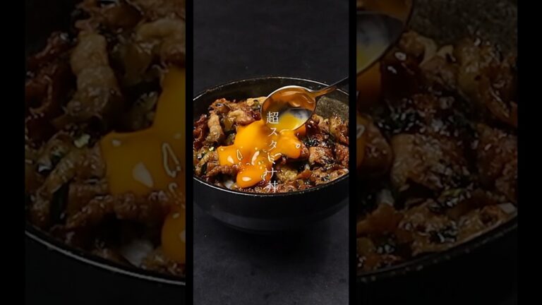 たった7分でご飯が一瞬で消えてしまう超スタミナ丼が旨すぎた