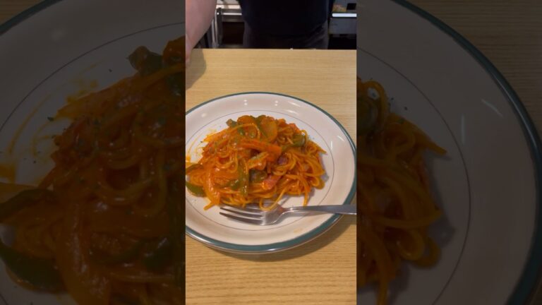 しっぱいしない？！自宅で簡単ナポリタンの作り方#パスタ#ナポリタン#料理