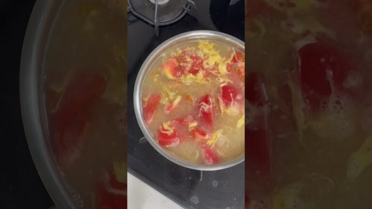 #22 梅雨〜夏の時期におすすめのかき玉トマト味噌汁