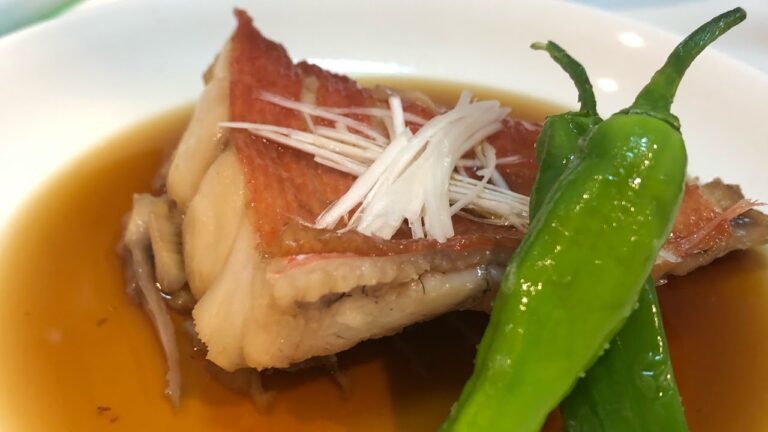 一口コンロ「金目鯛煮付け」
