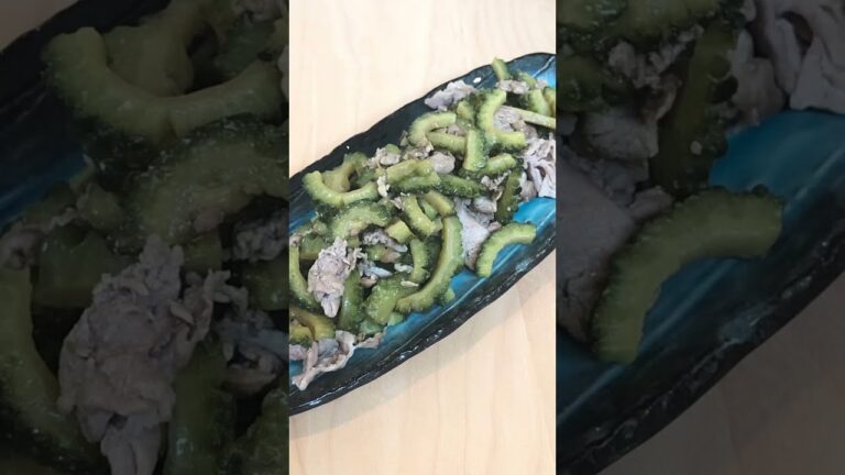 豚肉とゴーヤの炒め物