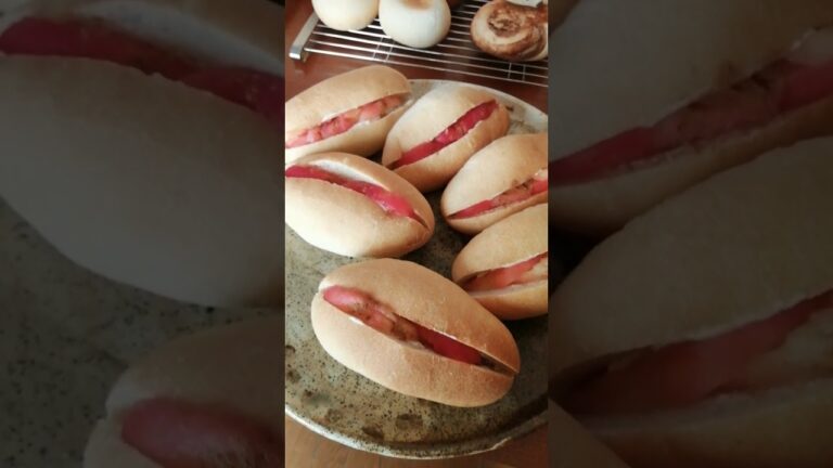 押しパン　紅玉りんごとクリームチーズサンド　紅玉甘煮　パンと器の店ぱおぱお　自家栽培小麦