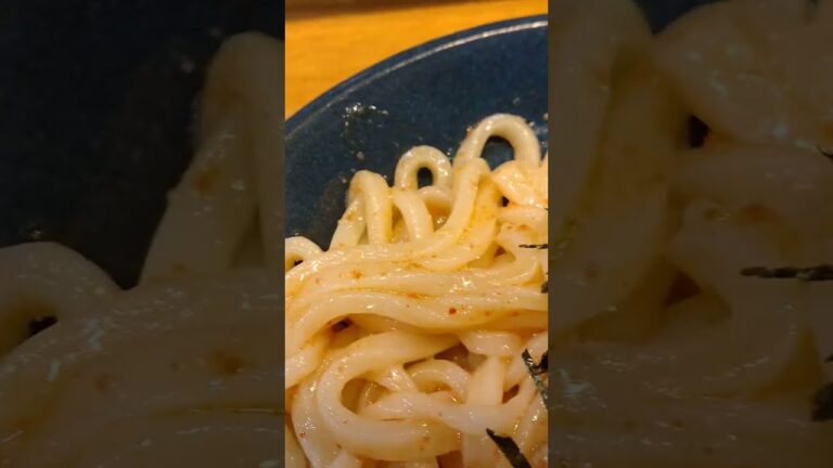 ついに時代が追いついた！プチッとうどんが美味すぎる#shorts