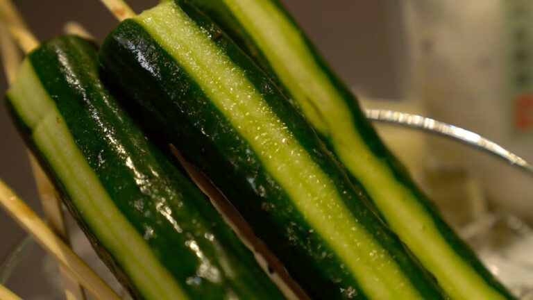 【家族の夏祭り2020】なすときゅうりの一本漬けの作り方