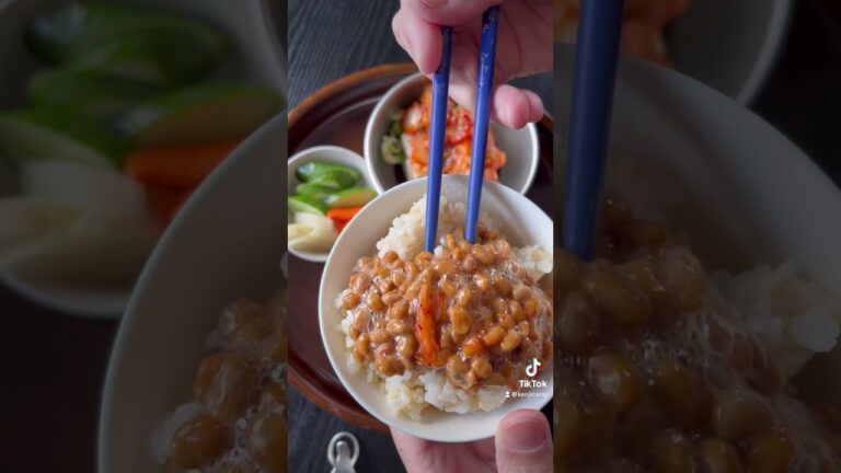 キムチ納豆ネギ豆腐
