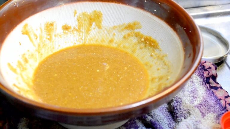 家庭でも簡単にできる万能胡麻だれの作り方　　How to make sesami sauce