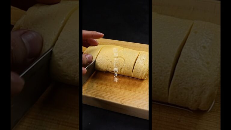 材料３つ。タッパーとレンジで絶対失敗しないふわふわだし巻き卵が作れます