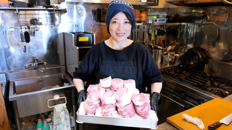 富山）超極厚トンテキが爆売れポツンと漫画盛り食堂の１日丨JAPANESE FOOD