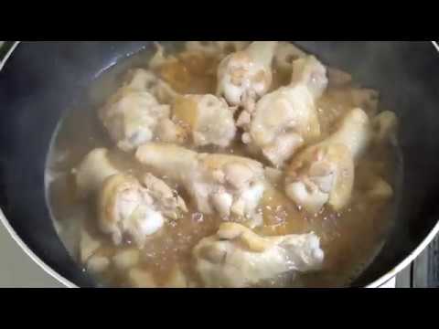 鶏手羽元と大好きな野菜（根菜）レンコン♪オリーブオイルがなかったので和風煮込みに♪