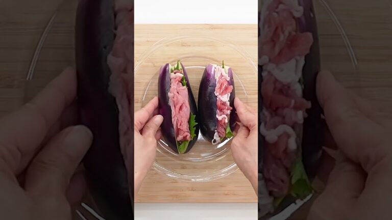 レンチンなすドッグの作り方【ミツカン公式】