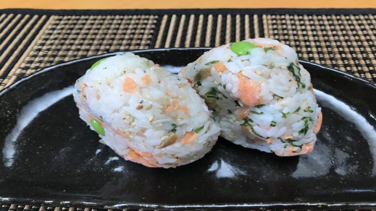 枝豆と鮭のおにぎり 2020.7.22放送