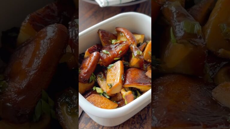 ジューシーな椎茸好きですか？冷蔵庫にあのタレ残ってたら作って欲しい♪山盛り椎茸のてりてり焼き