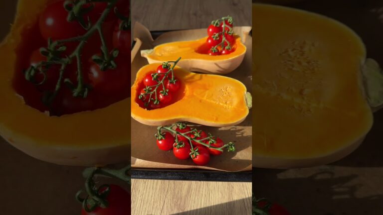 Roasted Butternut Squash Soup with Garlic & Herbs | Easy, Creamy, and Delicious!