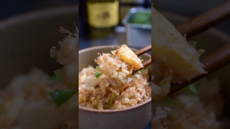 とんでもなく旨いたけのこご飯が完成しました！！！