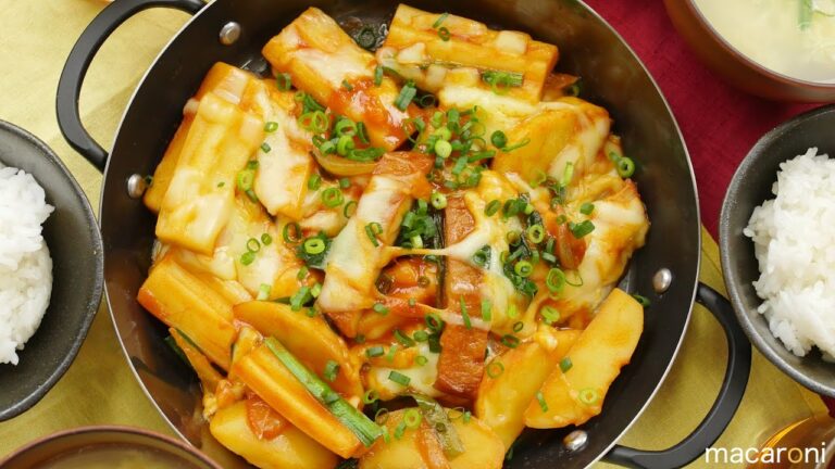 予想を超える本物感！ちくわぶで簡単「チーズトッポギ風」のレシピ・作り方