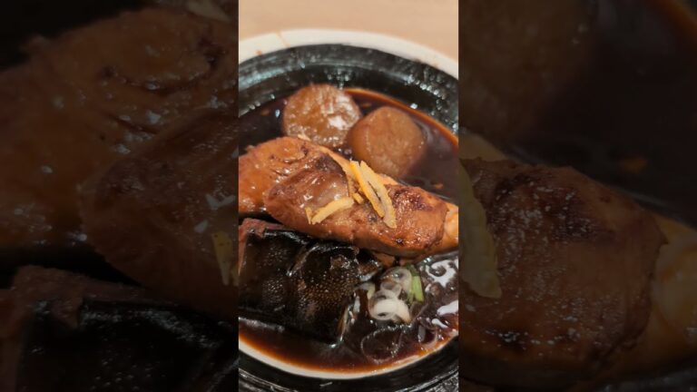 今日のお昼は、築地食堂源ちゃんでブリ大根煮定食♪