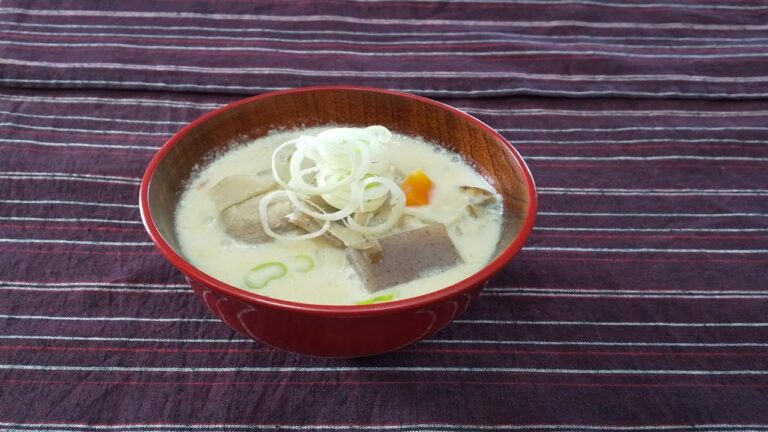 豆乳豚汁 2022.6.1放送