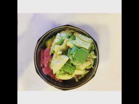 まぐろ醤油漬けアボカド最速で作ってみた