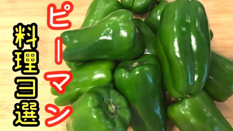 【ピーマンレシピ3選】ピーマン嫌いな人も「やみつき」になるレシピ教えちゃいます【料理動画】【簡単レシピ】【おつまみ】
