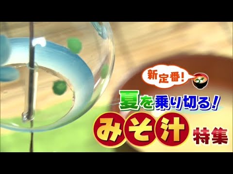 夏の新定番！火を使わない冷しみそ汁【どさんこワイド179】2021.07.02放送
