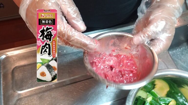 簡単さっぱり梅きゅうり！