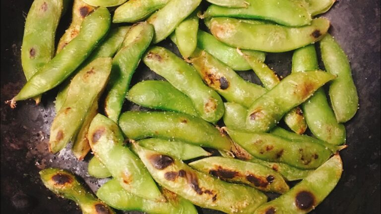 冷凍枝豆を焼くだけ！焼き枝豆の作り方