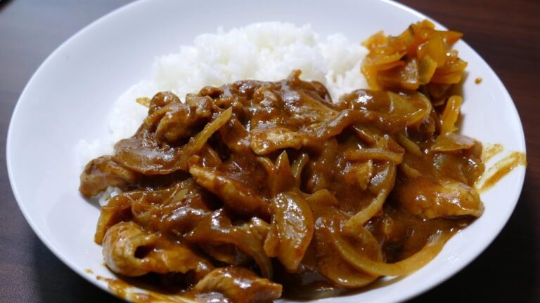 レンジでカレー【ポークカレー】
